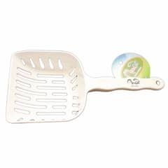 MASCAN - Pala Sanitaria Melamina Para Gatos Blanco