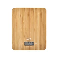 JATA - Balanza electrónica cocina bamboo 15 Kg
