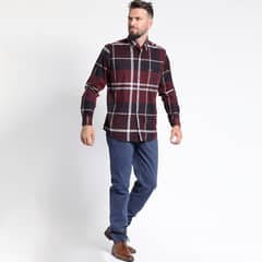 MCGREGOR - CAMISA MANGA LARGA VILLELA CUADRILLÉ YD REGULAR FIT SPANDEX