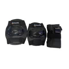 HOOK - Set De Protecciones (rodilla-codo-muñeca) 309 Negra S