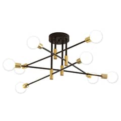 XHCY - Lámpara de techo moderna de lujo para el hogar e27 cla113-negro.
