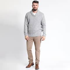 MCGREGOR - SWEATER MANGA LARGA FANTASÍA CUELLO CRUZADO