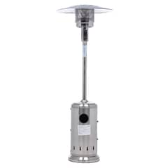 RELAN - Estufa Calefactor Exterior Silver Pro Acero Inoxidable