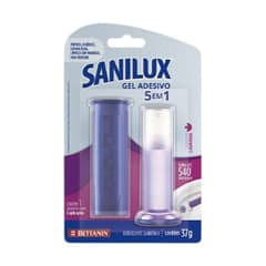 WINKLER - Gel para Baño en Disco Adhesivo para Inodoro 37gr Sanilux