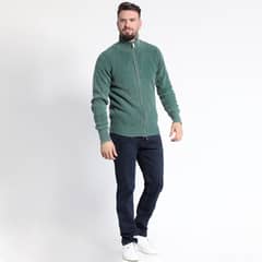 MCGREGOR - SWEATER MANGA LARGA LISO CIERRE COMPLETO