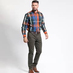 MCGREGOR - CAMISA MANGA LARGA CUADRILLÉ YD REGULAR FIT