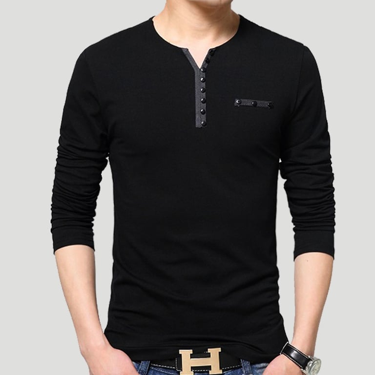 Camisetas de manga larga para hombre hotsell