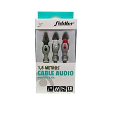 FIDDLER - CABLE DE AUDIO RCA A PLUG 3.5 PRO 1.8 MTS
