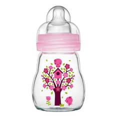MAM - Mamadera de Vidrio Feel Good 170ml Rosada