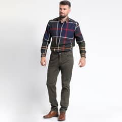 MCGREGOR - PANTALON GABARDINA 5 BOLSILLOS GARMENT DYE