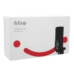 FIFINE - MICRÓFONO CONDESADOR NEGRO USB K669B (6951613991640)