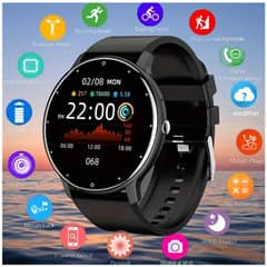GENERICO - Reloj Inteligente Smartwatch Wearables ZL02 correa Silicona Negro