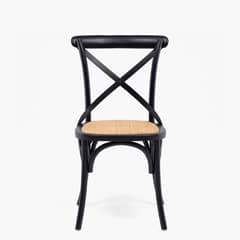 FORM DESIGN - Silla Madera Tradition Rattan Negro Form