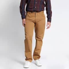 POTROS - Pantalon Gabardina Hombre 5 Bolsillos Clásico