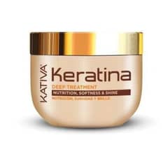KATIVA - Tratamiento Capilar Keratina Intensivo Nutrición-Suavidad-Brillo 300ml