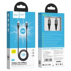HOCO - Cable Tipo C de Datos y Carga Rapida 100 wats 2 Metro