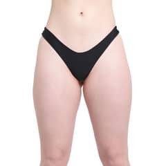 SAMIA - Bikini culote sin costura negro