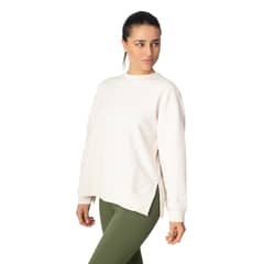 LENGA - Polerón De Mujer Cuello Redondo Rayen Lenga® Sustentable