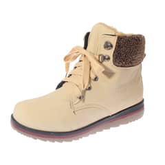 VIA FRANCA - Botin Casual Para Mujer Color Nude