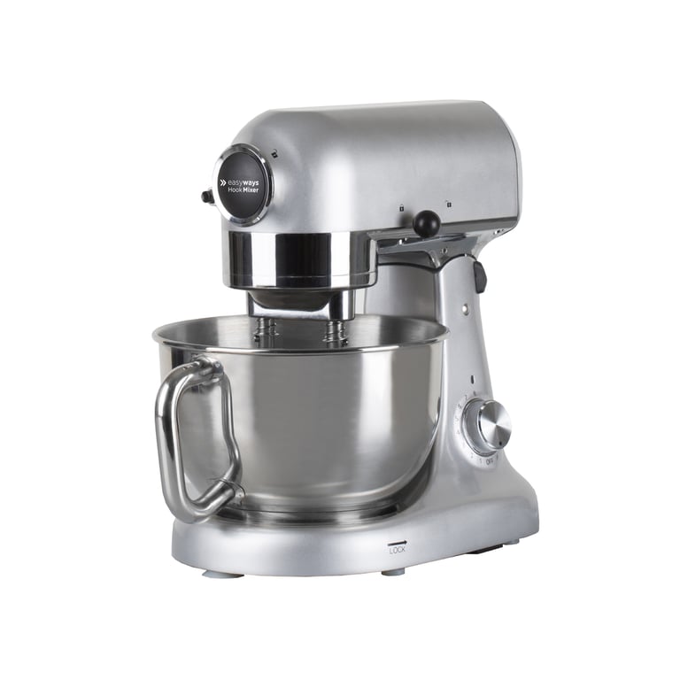 Batidora de Pedestal Hook Mixer Silver 4, 7Lt