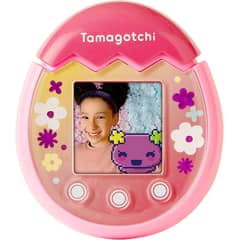 BANDAI - Tamagotchi Pix Original Floral Rosa Mascota Virtual