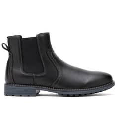 ZAMETA - Botín Cuero Hombre Alois Negro