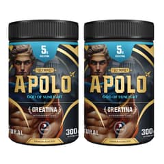 PALIKOS FITNESS - 2 Creatinas micronizada-monohidrata Apolo (120 servicios en total)
