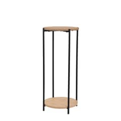 URBAN PRODUCTS - Mesa Auxiliar 30x70cm Vintaje Arrimo Madera y Metal