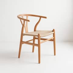 KLIK - Silla Wishbone Madera y Hilo de cuerda - Natural