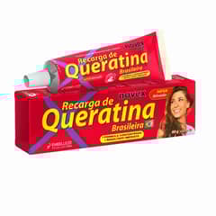 NOVEX - Recarga De Queratina Brasileña 80 Gr Original
