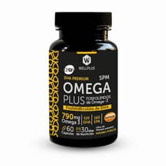 WELLPLUS - Omega Plus 790 mg SPM 60 cápsulas
