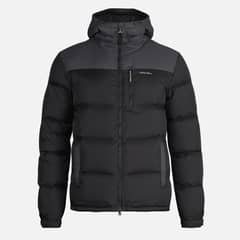 HAKA HONU - Chaqueta Hombre Campo Base Negro/Grafito