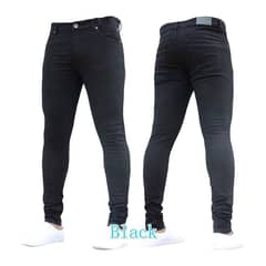 BLWOENS - Jeans casuales de moda para hombres - Negro