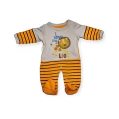 AGW - Osito Enterito Rayas Bebe Niño Algodon