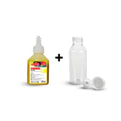 MALIK - Tinta Amarillo 100ml con Botella GT52 Gt53 para Hp Ink Tank 415