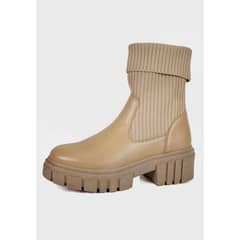 EDA MANZINI - Botín Boffil Beige