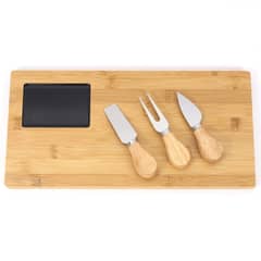 INSPIRACCI - Tabla quesos rectangular M c/utensilios
