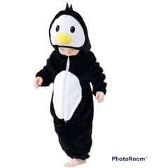 ANGO - ENTERITO BEBÉ PIJAMA ANIMALES PINGUINO