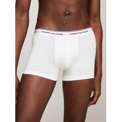 TOMMY HILFIGER - Pack De 3 Calzoncillos Trunk Premium Stretch Blanco
