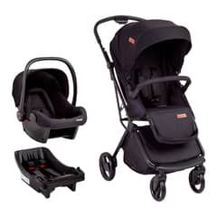 BEBESIT - Coche Travel System Swift 360 Negro