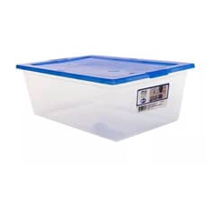 WENCO - Caja Organizadora 15 Litros Mybox Cierre Click