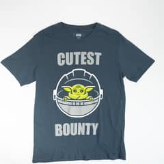 STAR WARS - Polera Hombre YOU Grogu Cute Azul Marino