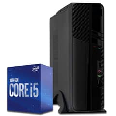 COMPU ELITE - Mini Pc Armado Slim Intel i5 10400 6-core + H510 + 8GB DDR4 + SSD 500GB