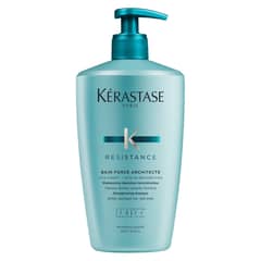 KERASTASE - Shampoo Fortalecedor Cabello Frágil Y Debilitado Bain Force Architecte Resistance 500ml