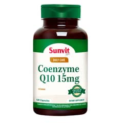 SUNVIT - Coenzima Q10 15 mg 120 Capsulas Orig. Us