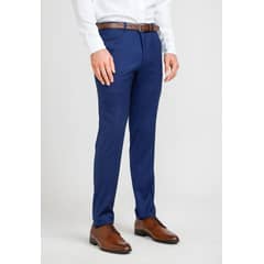 PERRY ELLIS - Pantalón Suit Separate Washable Azul Medio