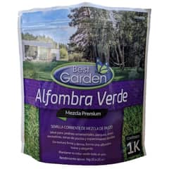 BEST GARDEN - Semilla De Césped Alfombra Verde Premium 1 Kg