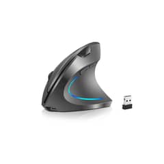 GENERICO - Mouse Inalámbrico ergonómico Vertical -NEGRO-