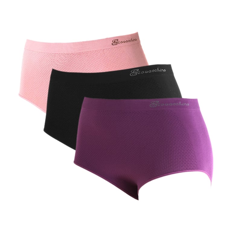 Pack de 3 Calzon Reductor de Abdomen Levanta Gluteos. Multicolor S M