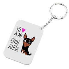 PETFY - Llavero - Chihuahua - Negro - Talla única